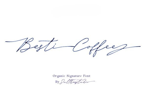 Besti Cofee: A Font for Personal, Elegant Product Design