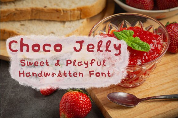 Choco Jelly: A Designer Font for Cozy Creative Products