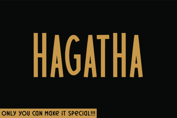 Discover Hagatha: A Unique and Authentic Script Font