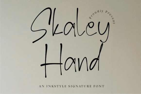 Elevate Your Brand Story with the Skaley Hand Font