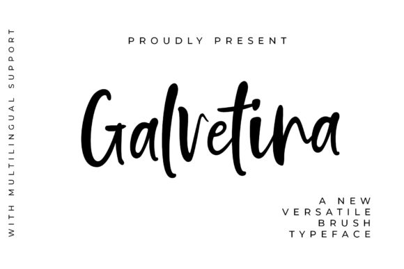 Galvetina Font: A Friendly Handwritten Touch for Your Brand