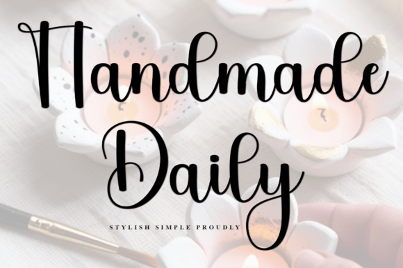 Handmade Daily: A Versatile Font for Editorial Content