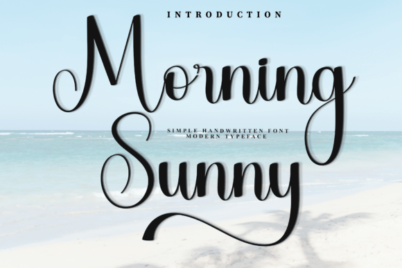 Morning Sunny: A Serene Font for Editorial Typography