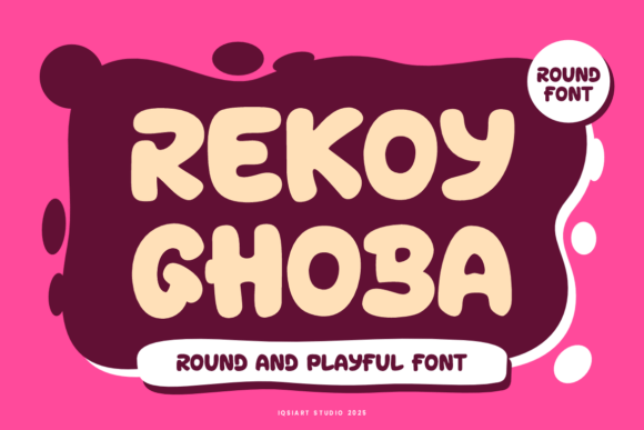 Rekoy Ghoba Font for Campaign Storytelling