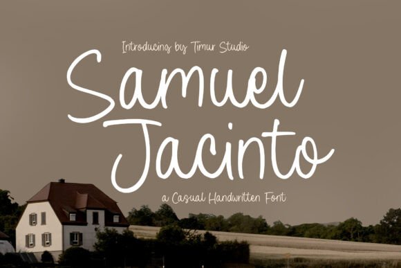 Samuel Jacinto: A Casual Handwritten Font for Digital Design