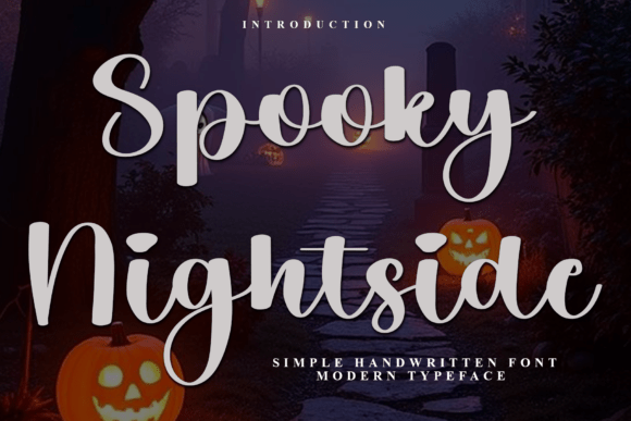 Spooky Nightside: A Versatile Font for Brand Storytelling