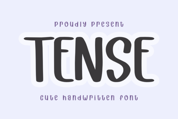 Tense Font: The Ultimate Handwritten Typeface for Creative Projects
