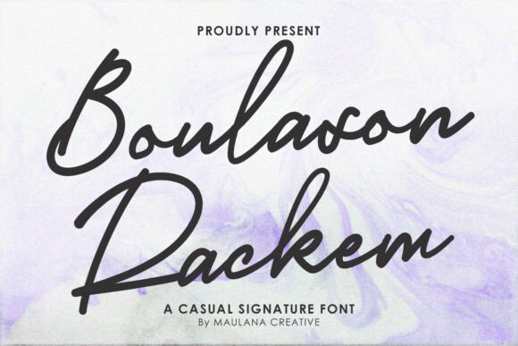 The Boulason Rackem Font for Creative Business Branding