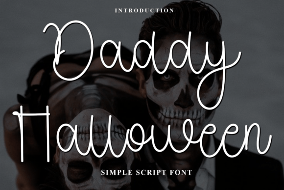 The Daddy Halloween Font for Creative Web Design