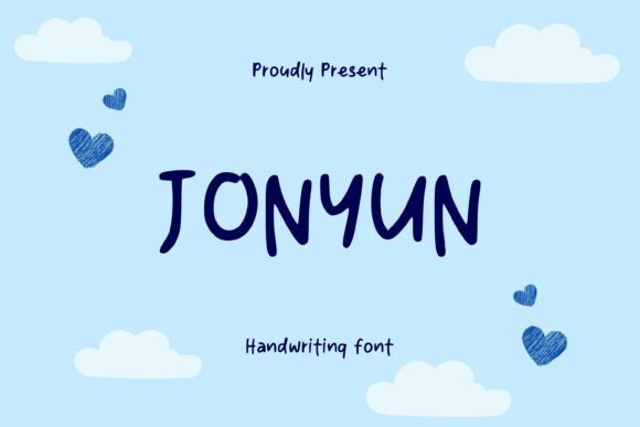The Jonyun Font: A Refined Handwritten Touch for Editorial Design