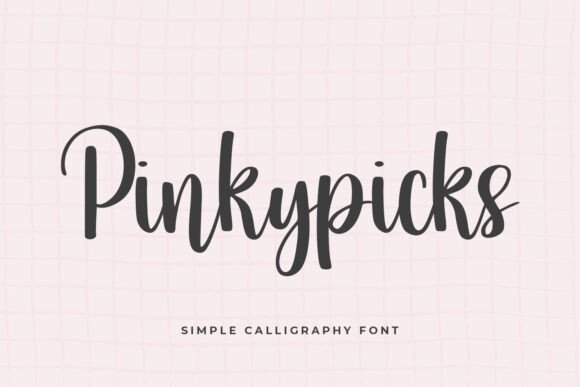 The Pinkypicks Font: A Friendly Script for Modern Web Design